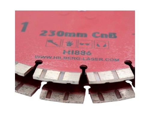 Диск алмазный Hilberg 230x2 Industrial Hard CnB HI886 Диск алмазный Hilberg 230x2 Industrial Hard CnB HI886
