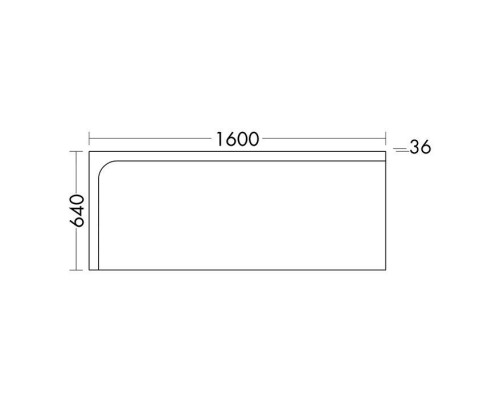 Burgbad Sinea Зеркало с подсветкой 160x64 см, сенсорный выкл.. SICL160 L