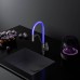 F8007827 Смеситель для кухни с каналом для питьевой воды и гибким синим изливом
