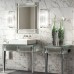 Oasis Rialto Комплект мебели напольный, №1, L98xP51x H:200см, цвет: ribbed mirror/хром.