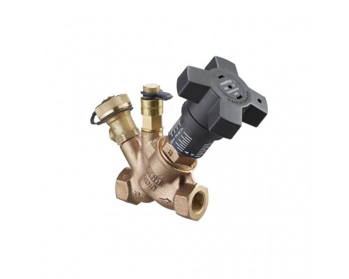 Вентиль регулирующий, Oventrop, Hydrocontrol VTR, преднастраиваемый, DN-32, 1 1/4, ВВ, PN, бар-25, T°C -от -20 до +150, бронза, измерительная техника classic, с комплектующими из набора №3 Вентиль регулирующий, Oventrop, Hydrocontrol VTR, преднастраиваемый, DN-32, 1 1/4, ВВ, PN, бар-25, T°C -от -20 до +150, бронза, измерительная техника classic, с комплектующими из набора №3