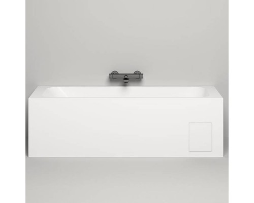 Salini Orlanda Plus Встраиваемая ванна 190х100х60cм, прямоуг. чаша, S-Sense, цвет: белый глянцевый. 102014G,  23101H