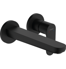 HG 72 528 670 Rebris S Смеситель для раковины 200 мм, настен., на 2 отв., 50001ххх в к-те, 5 л/мин 72528670