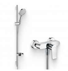 Душевой комплект Смеситель для душа Hansgrohe Metris 31680000 + Гарнитур Raindance Select S 120 3iet 26631000