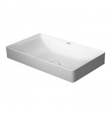 Duravit DuraSquare Умывальник 60х33.5см, накладная, без перелива, цвет: белый. 2355600000