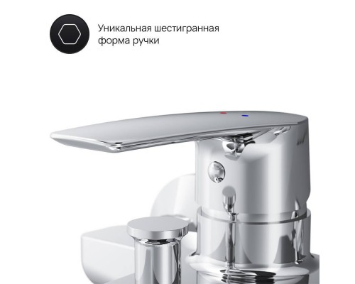 F90A15000 Смеситель для ванны и душа c душевым набором F90A15000 Смеситель для ванны и душа c душевым набором