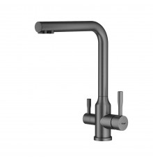 Смеситель для кухни с подключением фильтра Raglo R81.61.09, графит