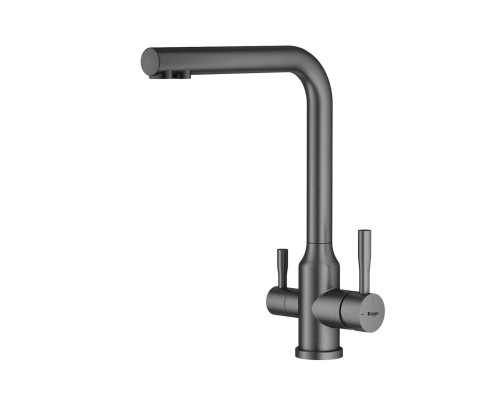 Смеситель для кухни с подключением фильтра Raglo R81.61.09, графит