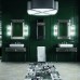 Oasis Rialto Комплект мебели напольный, №2, L98xP51x H:200см, цвет: black glass/хром.