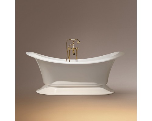 Gruppo Treesse Grand Soleil Ванна отдельностоящая 185x85см, цвет: хром/белый. V1881 (V1881XBN800S)