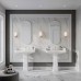 Kerama Marazzi Pompei Пьедестал для раковины, цвет: белый глянцевый. PO.col.01