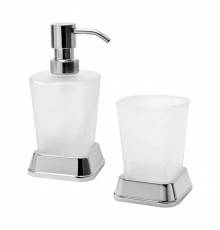 Набор Стакан Wasserkraft Amper K-5428 + Дозатор K-5499