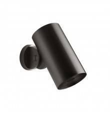 Gessi 316 Flessa Верхний душ Oslash;7.9см., с настенным креплением, распыление, цвет: Black Metal Brushed PVD. 57205#707