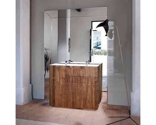 NOORTH milldue edition TOUCH Комплект мебели 100х48х88cм, напольный, 3 ящика, слив в стену, раковина Milltek, смеситель H2O, цвет: Abete. 9612, 2923.6.20 NOORTH milldue edition TOUCH Комплект мебели 100х48х88cм, напольный, 3 ящика, слив в стену, раковина Milltek, смеситель H2O, цвет: Abete. 9612, 2923.6.20