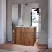 NOORTH milldue edition TOUCH Комплект мебели 100х48х88cм, напольный, 3 ящика, слив в стену, раковина Milltek, смеситель H2O, цвет: Abete. 9612, 2923.6.20