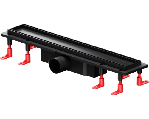 Душевой трап (лоток) AM.PM PrimeFlow Tile 50 см, черный матовый