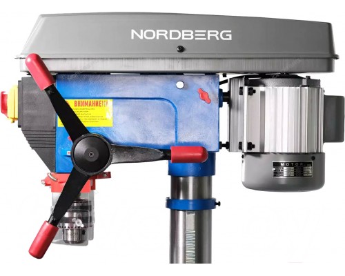 NORDBERG СТАНОК СВЕРЛИЛЬНЫЙ ND25120 (900Вт, 20мм, макс расст до стола 685мм, 12 скоростей, тиски)