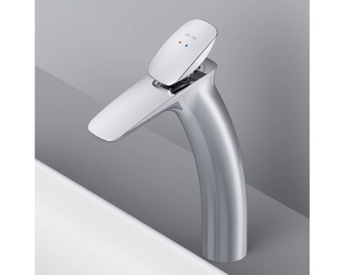 F70A92200 Смеситель для раковины, высокий, с донным клапаном F70A92200 Смеситель для раковины, высокий, с донным клапаном