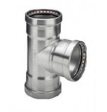 Тройник, Viega, Sanpress Inox XL, нержавеющая сталь, 108,0 x 42 x 108,0 мм, модель 2318XL