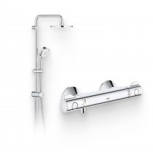 Душевой комплект Термостат Grohe Grohtherm 800 34558000 для душа + Стойка New Tempesta Cosmopolitan 27394002