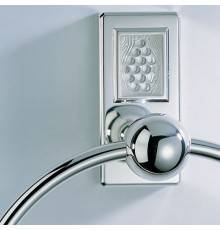 THG Meacute;tropolis cristal clair Полотенцедержатель - кольцо 18см., подвесной, цвет: хром/прозрачный хрусталь. A2A-A02-504N