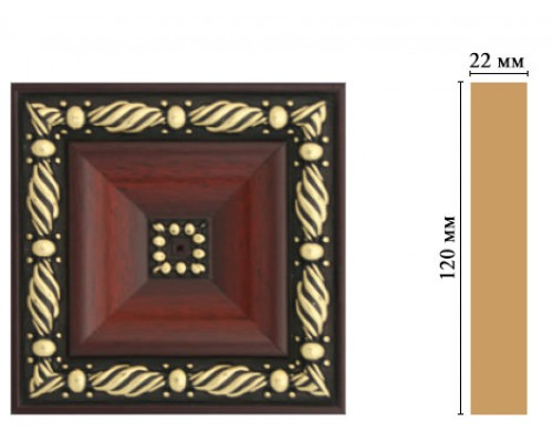 Вставка цветная DECOMASTER D208-52 (120*120*22мм) Вставка цветная DECOMASTER D208-52 (120*120*22мм)
