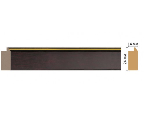 Багет DECOMASTER FM2-2 (24*14*2850мм) Багет DECOMASTER FM2-2 (24*14*2850мм)