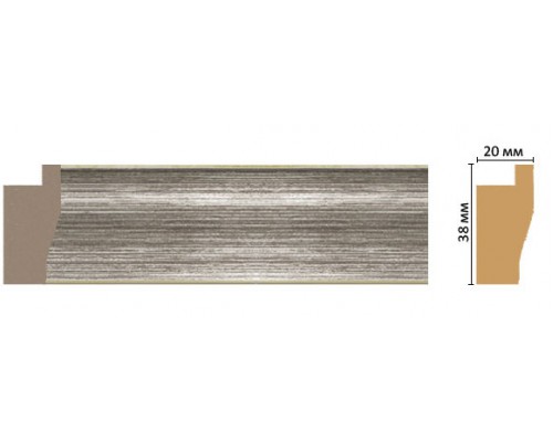 Багет DECOMASTER FM3-1 (38*20*2850мм) Багет DECOMASTER FM3-1 (38*20*2850мм)