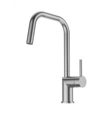 Смеситель для кухни Wonzon   Woghand WW-6018-BS брашированный никель