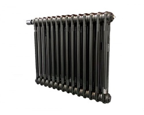 Стальной трубчатый радиатор Arbonia 2250, 6 секций, высота: 2500 мм, длина: 270 мм, цвет: KlarLack (прозрачный лак), нижнее подключение № 69, размер подключения 1/2, нижний встроенный термовентиль