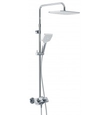 Kludi 80 050 0500 Cocpit Explorer Душевая система для душа, с терм., 220х300/135х135 мм, 1/1 режим 800500500