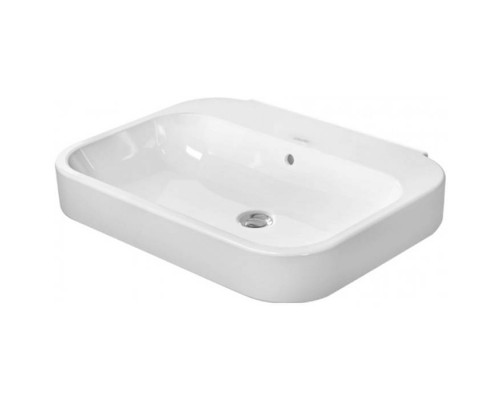 DURAVIT Happy D.2 Раковина 60х47.5 см, без отв., со слив-переливом, цвет: белый. 2316600060