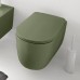 Kerasan Nolita Унитаз безободковый подвесной 55х35 см, с креплениями WB9N, цвет: Verde. 531411
