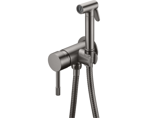 Гигиенический душ Boheme Uno 467-GM С ВНУТРЕННЕЙ ЧАСТЬЮ, со смесителем