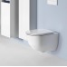 LAUFEN Pro Унитаз подвесной, безободковый 53х36х34см, цвет: белый СИДЕНЬЕ НА ВЫБОР. 8.2096.6.000.000.1
