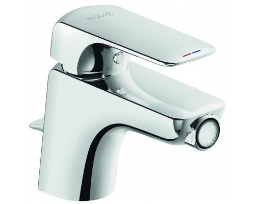 Kludi 41 216 0575 Ameo Cмеситель для биде, со сливным гарнитуром, 6 л/мин 412160575