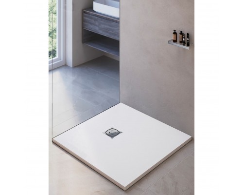 Душевой поддон квадратный RGW ST-W Белый  800x800