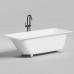 Salini Orlanda Kit Встраиваемая ванна 170х70х60cм, UpDown, сифон, щелевой слив-перелив, S-Sense, цвет: белый матовый. 102111M