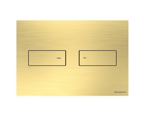 Artceram INOX Смывная клавиша, цвет: золото брашированное PVD. 711.000.BG