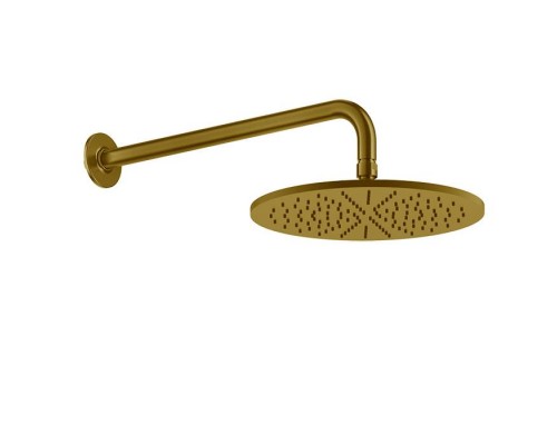 Gessi Inciso Душевая головка, настенная, Oslash;30см., цвет: gold brushed CCP. 58248#087