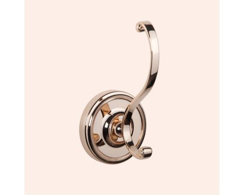 TW Bristol 016, крючок для полотенца, подвесной, цвет: светлое золото. TWBR016gold TW Bristol 016, крючок для полотенца, подвесной, цвет: светлое золото. TWBR016gold