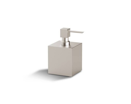 Decor Walther Cube DW 475 Дозатор для мыла, настольный, цвет: никель сатинированный. 0825034