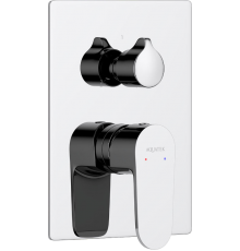 Смеситель для ванны с душем AQUATEK Оберон AQ1247CR С ВНУТРЕННЕЙ ЧАСТЬЮ, 3 режима, хром