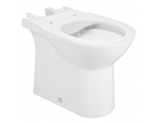 Roca 7.3429.9.P00.Y Debba Round Унитаз напольный Rimless, гор. выпуск 34299P00Y
