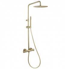 Душевая стойка Ramonsoler Odisea 395401RM300OC, золото, с термостатом