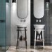 Kerama Marazzi CONO Металлическая структура напольная 44x77см, цвет: черный матовый. CO.44\BLK.M