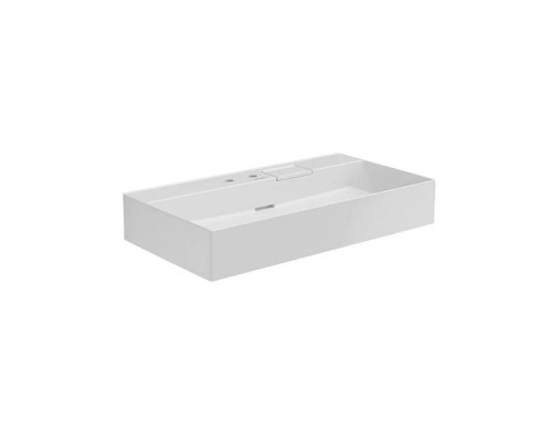 Kerama Marazzi Logica Раковина подвесная, 90х48см., с 2 отв., цвет: белый глянцевая. LO.wb.90.2 Kerama Marazzi Logica Раковина подвесная, 90х48см., с 2 отв., цвет: белый глянцевая. LO.wb.90.2