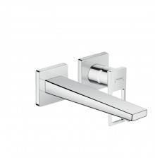 Hansgrohe Metropol Classic Настенный смеситель для раковины, однорычажный, излив: 24см., внешняя часть, цвет: хром. 74526000