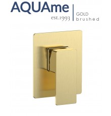 Смеситель встраиваемый AQUAme Savona золотой AQM8807BG