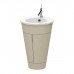 Duravit Starck 1 Тумба напольная 60x56xh82.5см, с раковиной подсветка LED, цвет: taupe satin matt. 0406580000, S1970400000, S1952006060